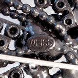 Weiss Rhinestone Flower Brooch vintage - Rhinestone Rosie