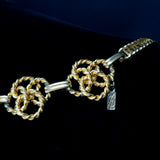 YSL Chain Belt vintage 1970s - Rhinestone Rosie