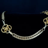 YSL Chain Belt vintage 1970s - Rhinestone Rosie