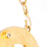 Alexis Kirk Medallion Necklace vintage - Rhinestone Rosie