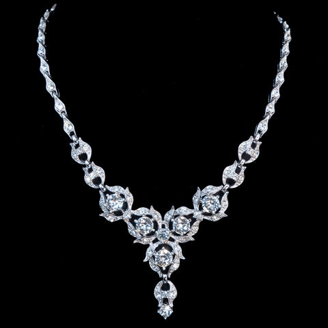 Bogoff Rhinestone Necklace
