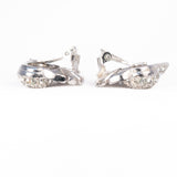 Boucher Rhinestone Wing Earrings 3380 vintage - Rhinestone Rosie