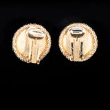 Christian Dior Pearl Earrings vintage - Rhinestone Rosie