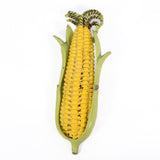 Coro Corn Brooch vintage - Rhinestone Rosie