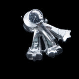 Eisenberg Rhinestone Earrings Sterling vintage - Rhinestone Rosie