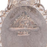 Mexican Silver Filigree Set vintage - Rhinestone Rosie