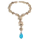 Heidi Daus Aurora Borealis Necklace / Bracelet Convertible Set - Rhinestone Rosie