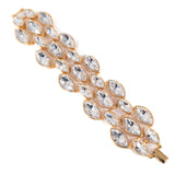 Napier Rhinestone Bracelet 1990s vintage - Rhinestone Rosie