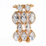 Napier Rhinestone Bracelet 1990s vintage - Rhinestone Rosie