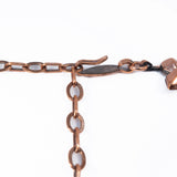 Renoir Copper 'Firefly' Necklace vintage - Rhinestone Rosie