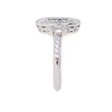 Tacori IV Sterling Silver Cubic Zirconia Ring vintage - Rhinestone Rosie