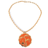 Trifari Orange Necklace