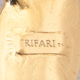 Trifari TM Pastel Cabochon Bracelet vintage - Rhinestone Rosie