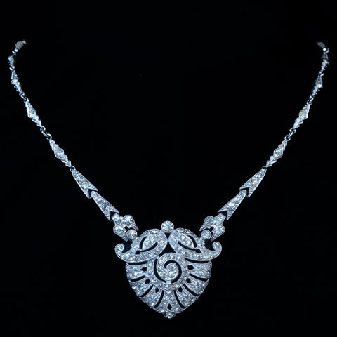 Trifari Rhinestone Necklace