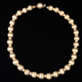 Vogue Goldtone Rhinestone Necklace vintage - Rhinestone Rosie