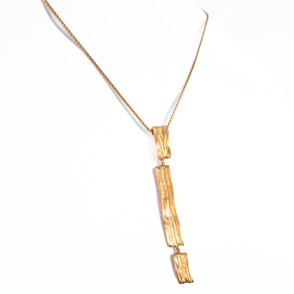 YSL Pendant Necklace - Rhinestone Rosie