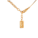 YSL Pendant Necklace - Rhinestone Rosie