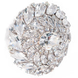 Austria Rhinestone Brooch vintage - Rhinestone Rosie