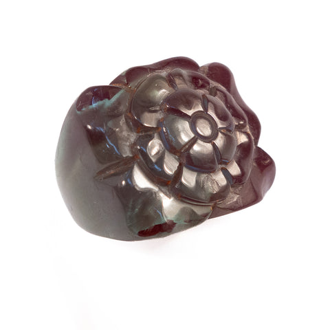 Bakelite Flower Ring