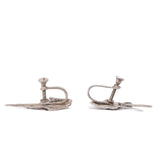 Baray & Co. Honolulu Hawaii T.H. Pineapple Set Sterling SIlver - Rhinestone Rosie