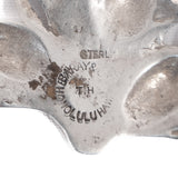 Baray & Co. Honolulu Hawaii T.H. Pineapple Set Sterling Silver - Rhinestone Rosie