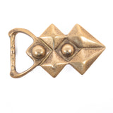 Buckle Brass by Foster Star 1972 vintage - Rhinestone Rosie