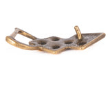 Buckle Brass by Foster Star 1972 vintage - Rhinestone Rosie