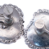 Butterfly Wing Earrings Heart Shaped vintage - Rhinestone Rosie