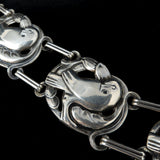 Coro Sterling Bird Bracelet vintage - Rhinestone Rosie