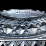 Crown Sterling Silver Brooch vintage - Rhinestone Rosie