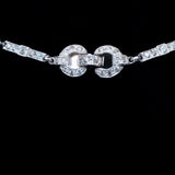 Rhinestone Art Deco Necklace vintage - Rhinestone Rosie