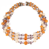 Christian Dior Necklace 1960 vintage - Rhinestone Rosie