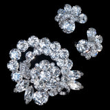 Eisenberg Rhinestone Brooch vintage - Rhinestone Rosie