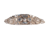 Floral Hairstick Silver vintage - Rhinestone Rosie