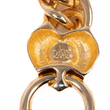 Joan Rivers Double Heart Chain Link Bracelet vintage - Rhinestone Rosie