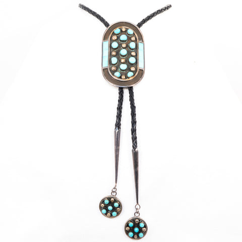 Turquoise Bolo Tie by JoBeth Mayes