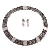 Lori Bonn Sterling Silver Set vintage- Rhinestone Rosie