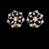 Rhinestone Made in France Earrings vintage - Rhinestone Rosie