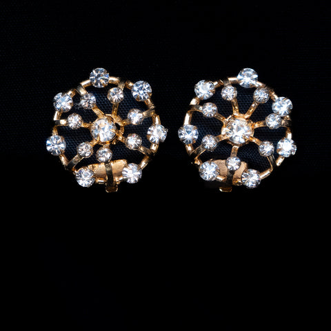Rhinestone Made in France Earrings