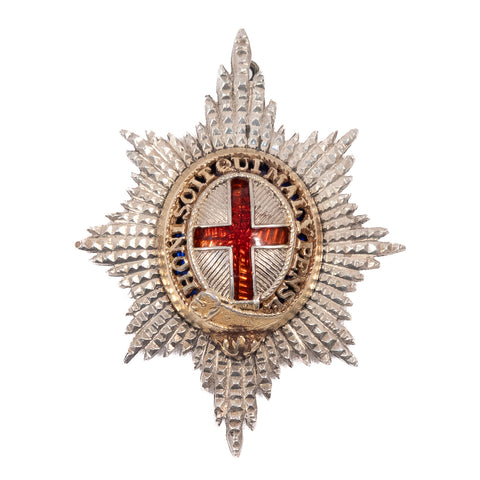 British Army Coldstream Guards Officer's Cap Badge by Jennens and Co.