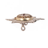British Army Coldstream Guards Officer's Cap Badge by Jennens and Co. vintage - Rhinestone Rosie