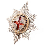 British Army Coldstream Guards Officer's Cap Badge by Jennens and Co. vintage - Rhinestone Rosie
