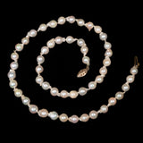 Baroque Pearl Necklace vintage - Rhinestone Rosie