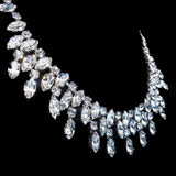 Rhinestone Bib Necklace vintage - Rhinestone Rosie