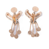 Rhinestone Bow Earrings vintage - Rhinestone Rosie