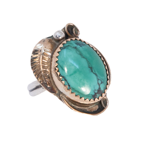 Turquoise Ring by CT
