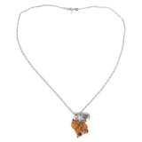 Dog Lovers Diamond Pendant Movable Yorkie Necklace by Bradford Exchange - Rhinestone Rosie