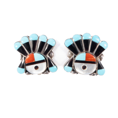Zuni Sunface Earrings