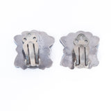 Zuni Sunface Earrings vintage - Rhinestone Rosie