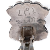 Zuni Sunface Earrings vintage - Rhinestone Rosie